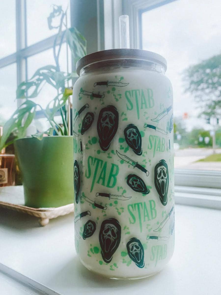 STAB/ SCREAM Glass