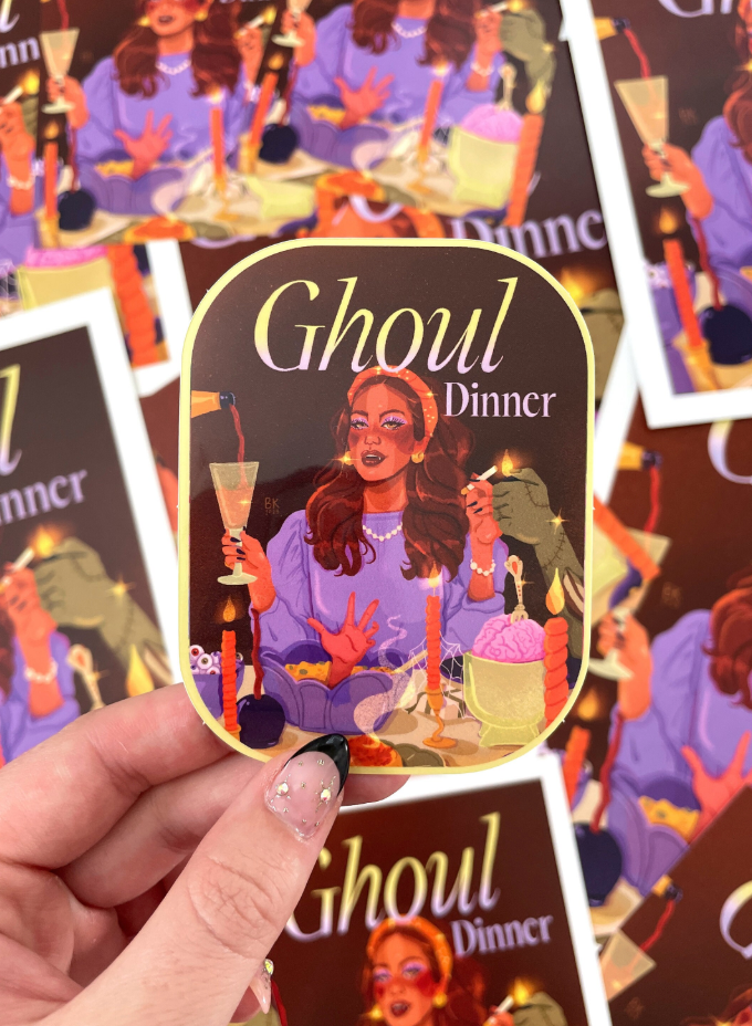 Ghoul Dinner Sticker