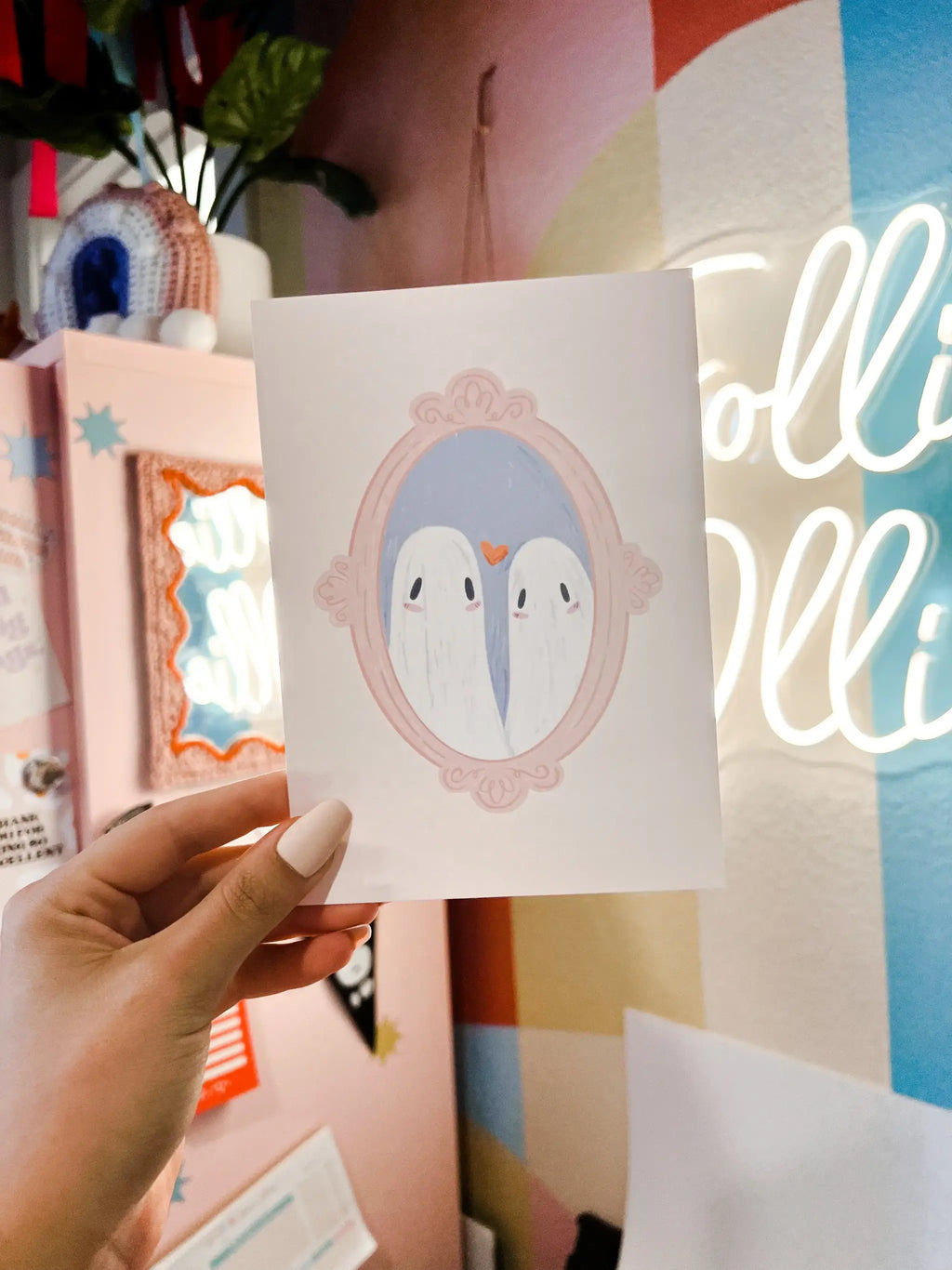 Portrait of Two Ghosts Print