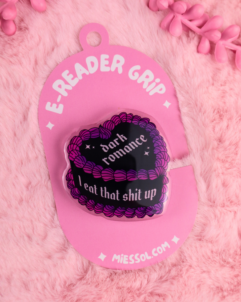E-reader / Kindle Grip Dark Romance Cake