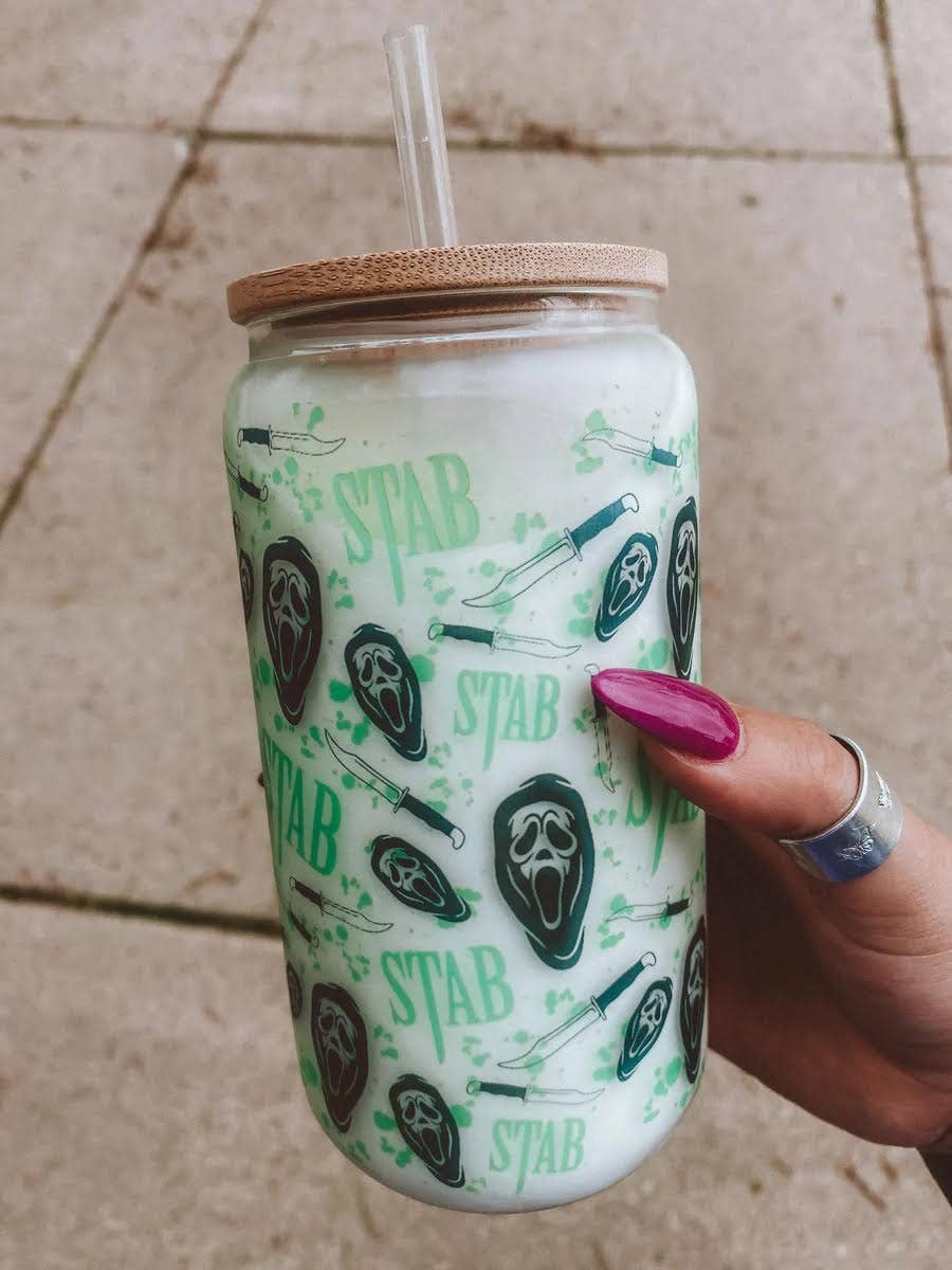 STAB/ SCREAM Glass