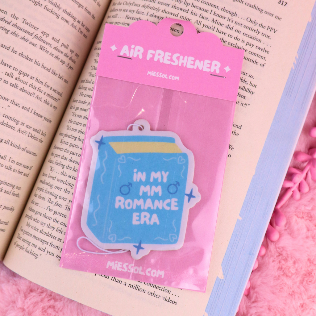 In My MM Romance Era Bookish Air Freshener