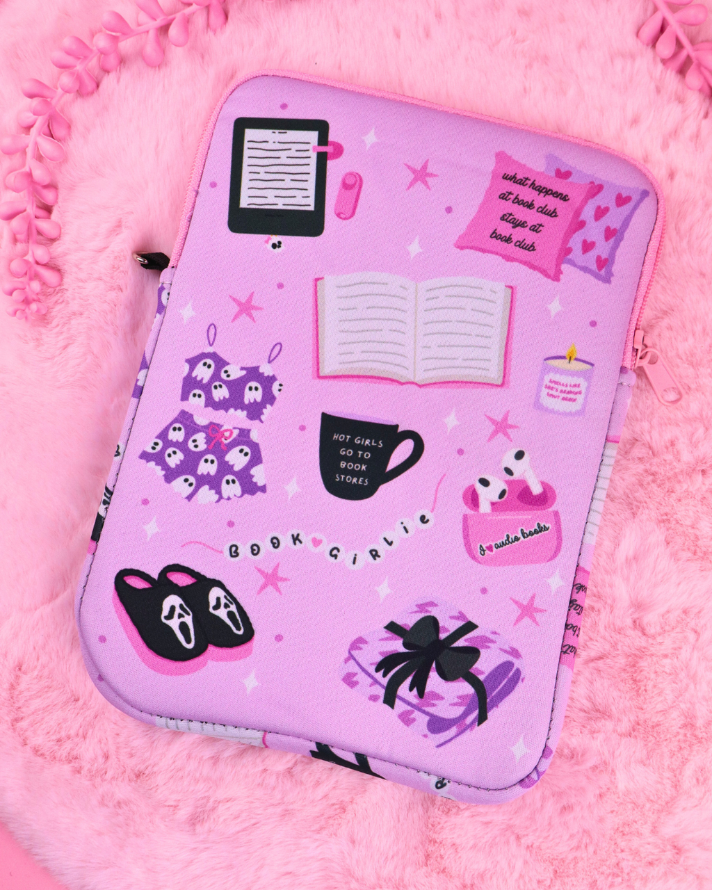 Cozy Booktok E-reader/Book Sleeve