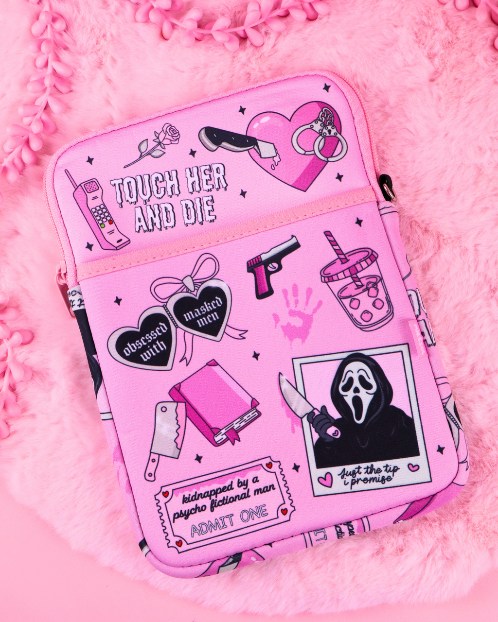 Spooky Boyfriend E-reader / Book Sleeve Dark Romance