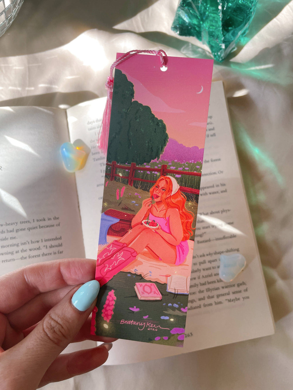 Strawberry Patch Bookmark