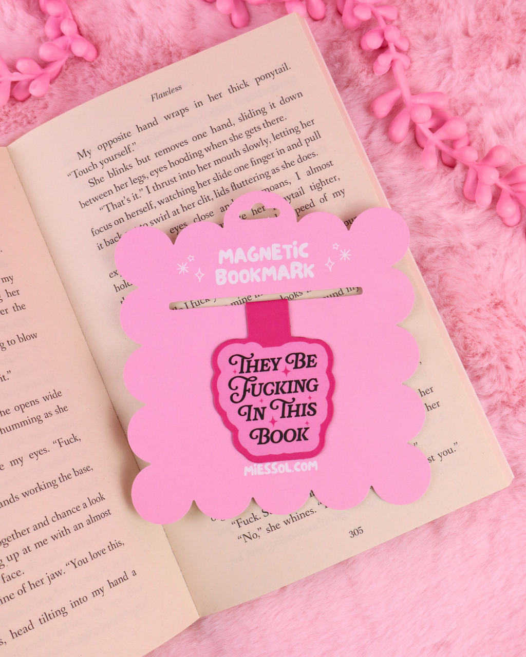 Magnetic Bookmark | They Be Fucking in this Book