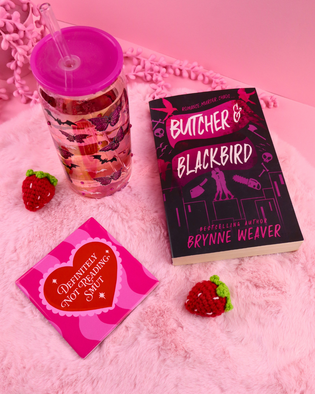 Bookish Ceramic Coasters for Romance Readers and Book Lovers