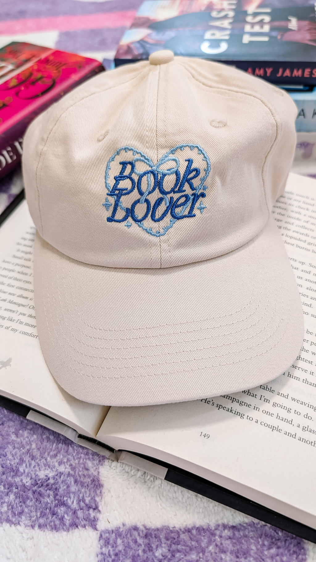 Book Lover Baseball Hat