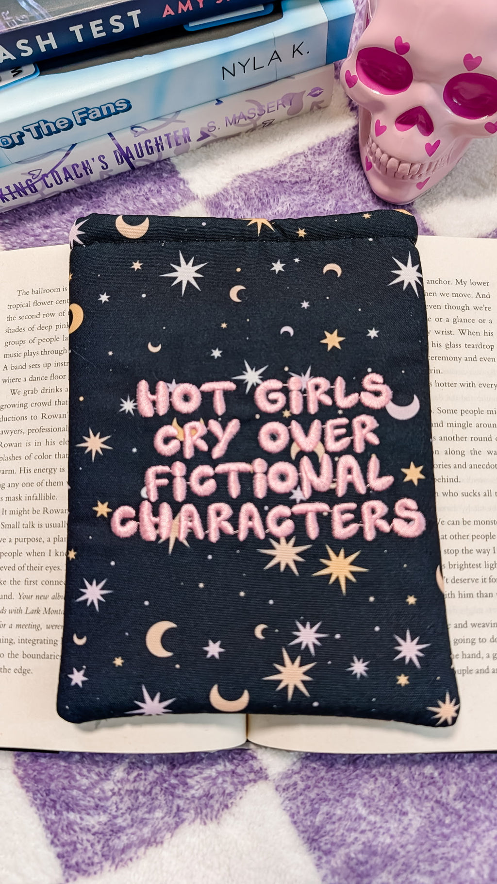 Hot Girls Cry Book Sleeve & Kindle Sleeve