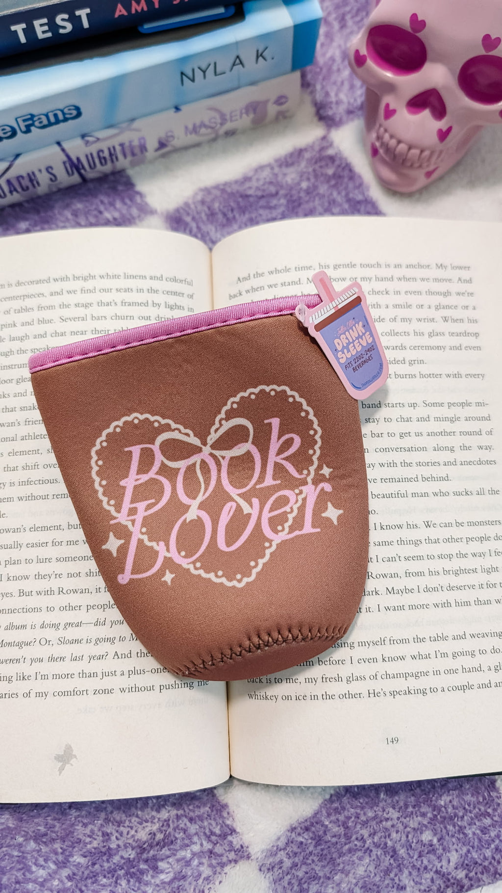 Book Lover [brown] Coffee Sleeve