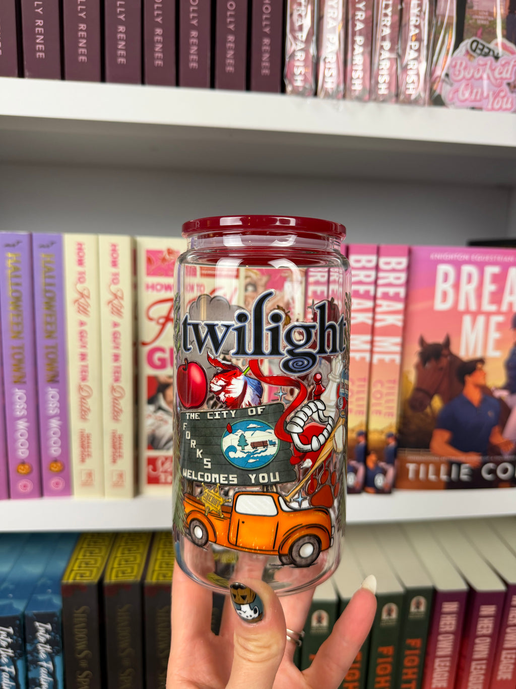 Hoa Hoa Hoa - Twilight Glass Cup