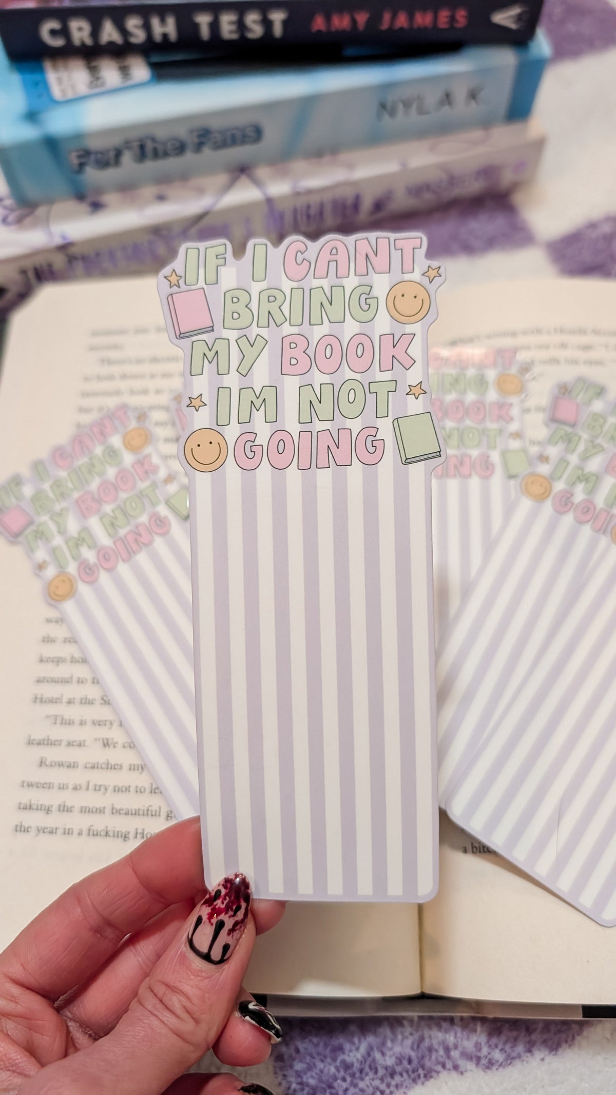 Bookmark If I Can't Bring My Book I'm Not Going