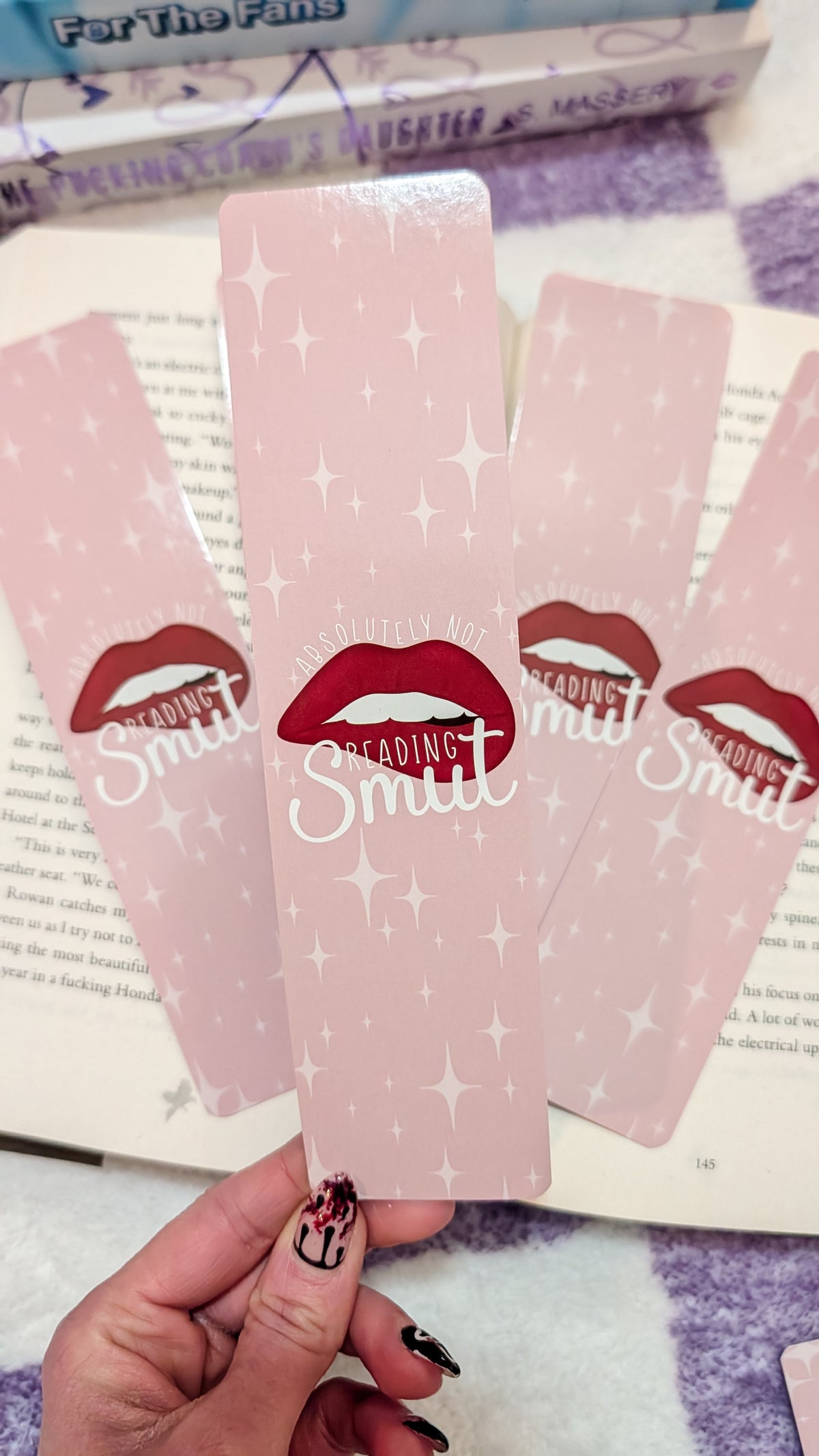 Absolutely Not Reading Smut 2x8 Bookmark | Romance Reader