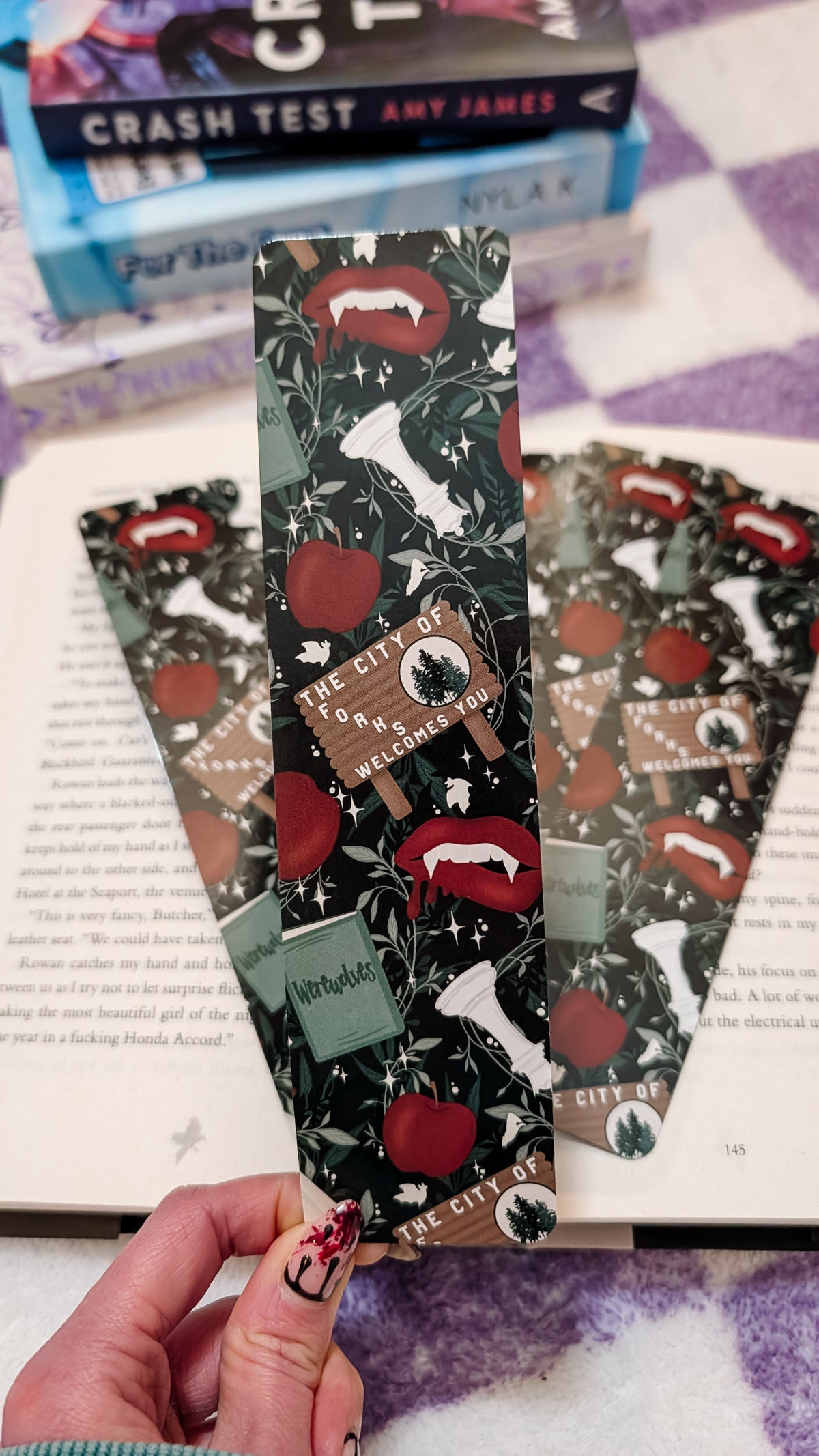 Forks Washington 2x8 Bookmark | Glossy