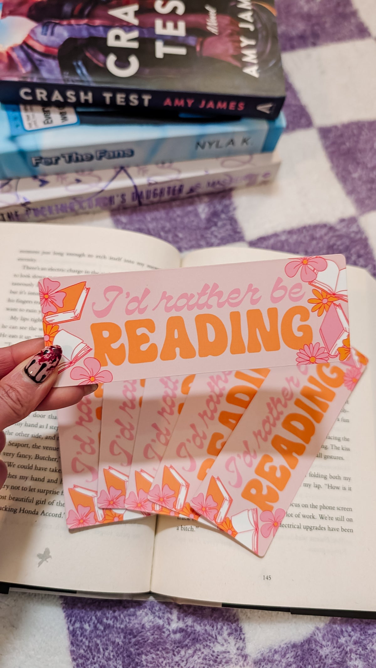 Bookmark I'd Rather Be Reading