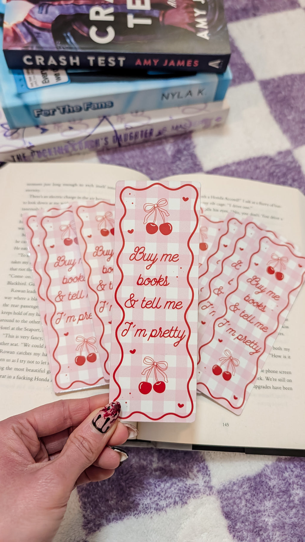 Bookmark Buy Me Books & Tell Me I'm Pretty