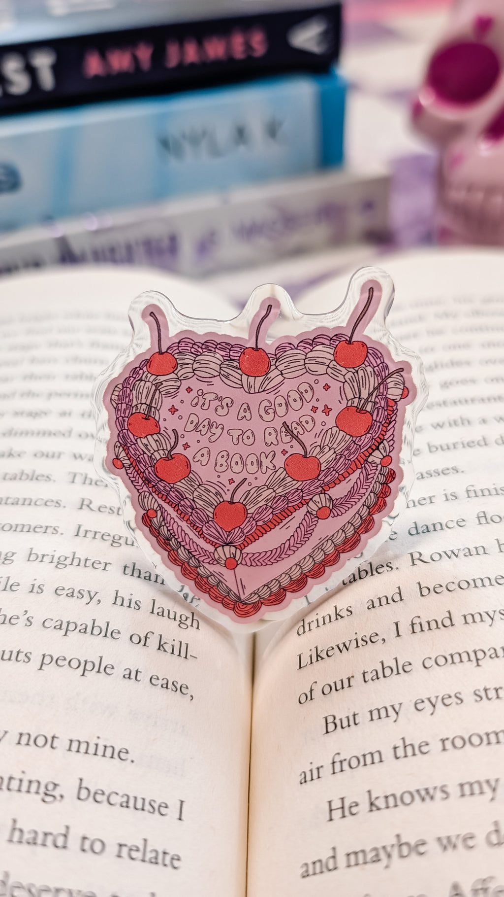 "A Good Day To Read" Kindle Grip