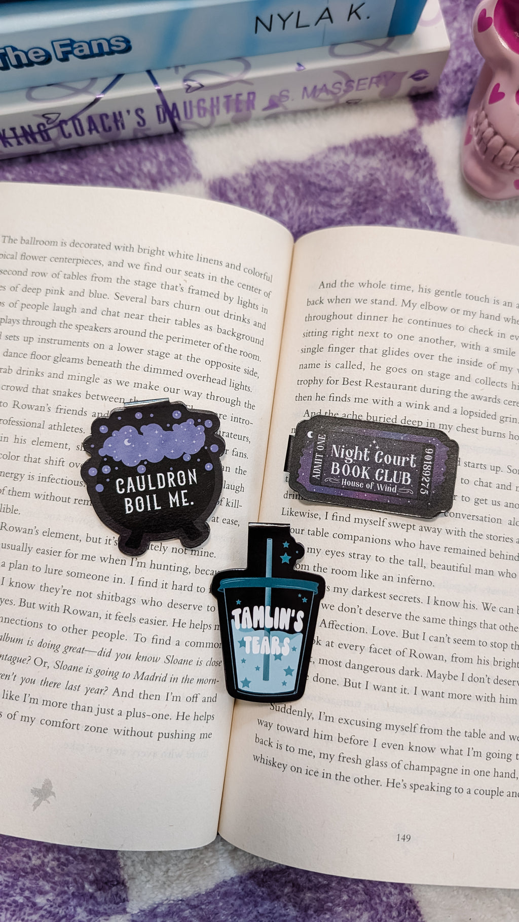 ACOTAR Magnetic Bookmarks | Set of 3