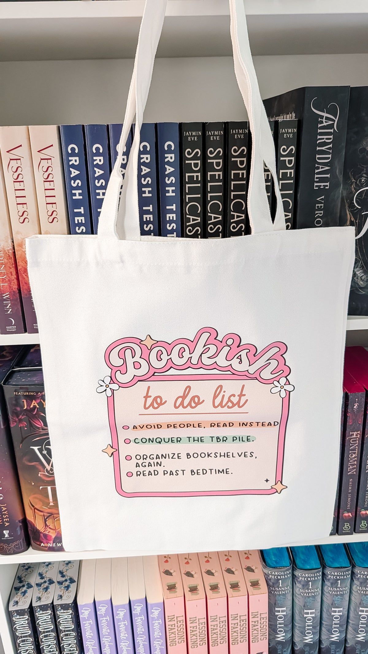 Canvas Tote Bag, Bookish To Do List