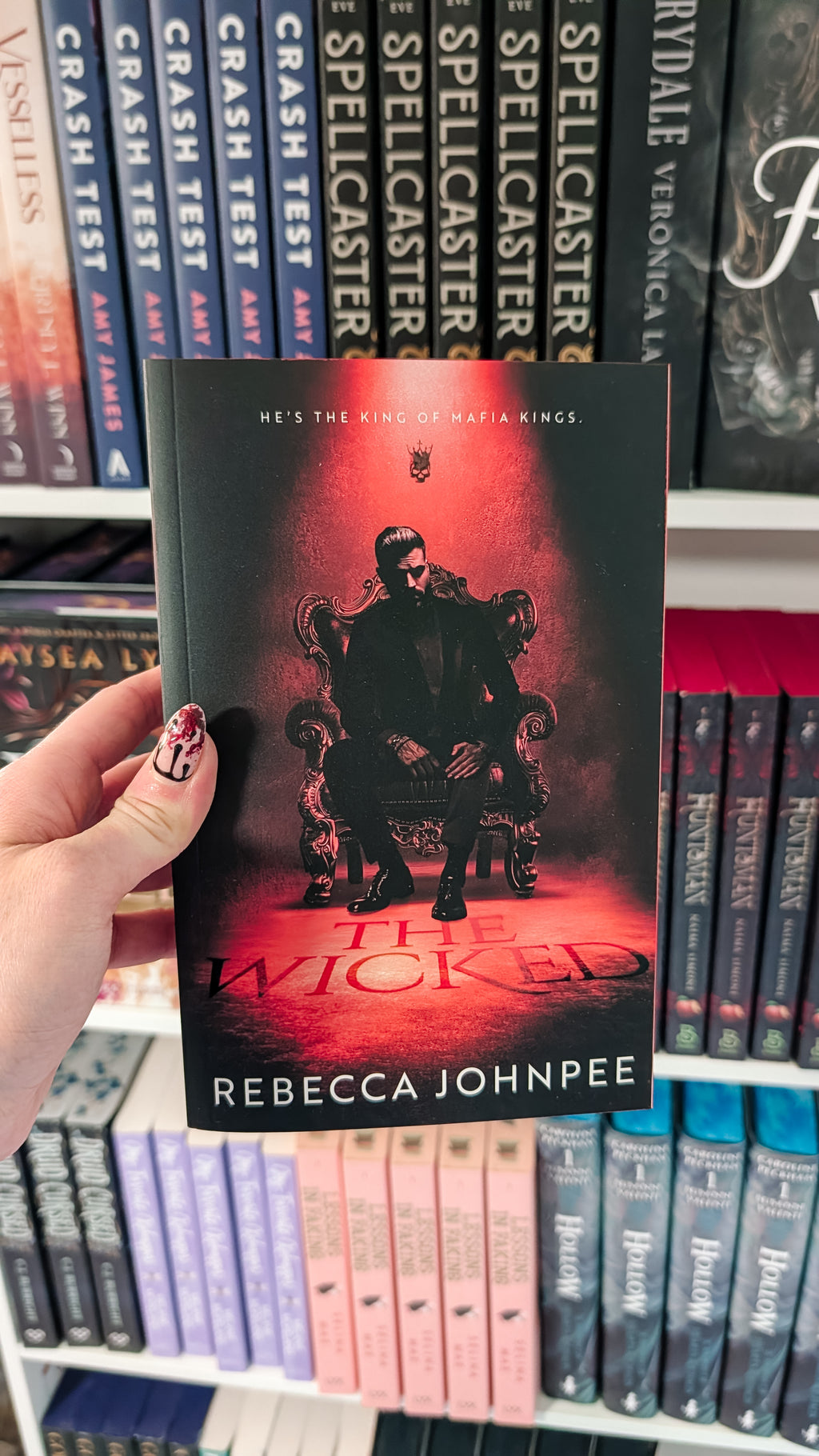 The Wicked by Rebecca Johnpee - Sprayed Edges