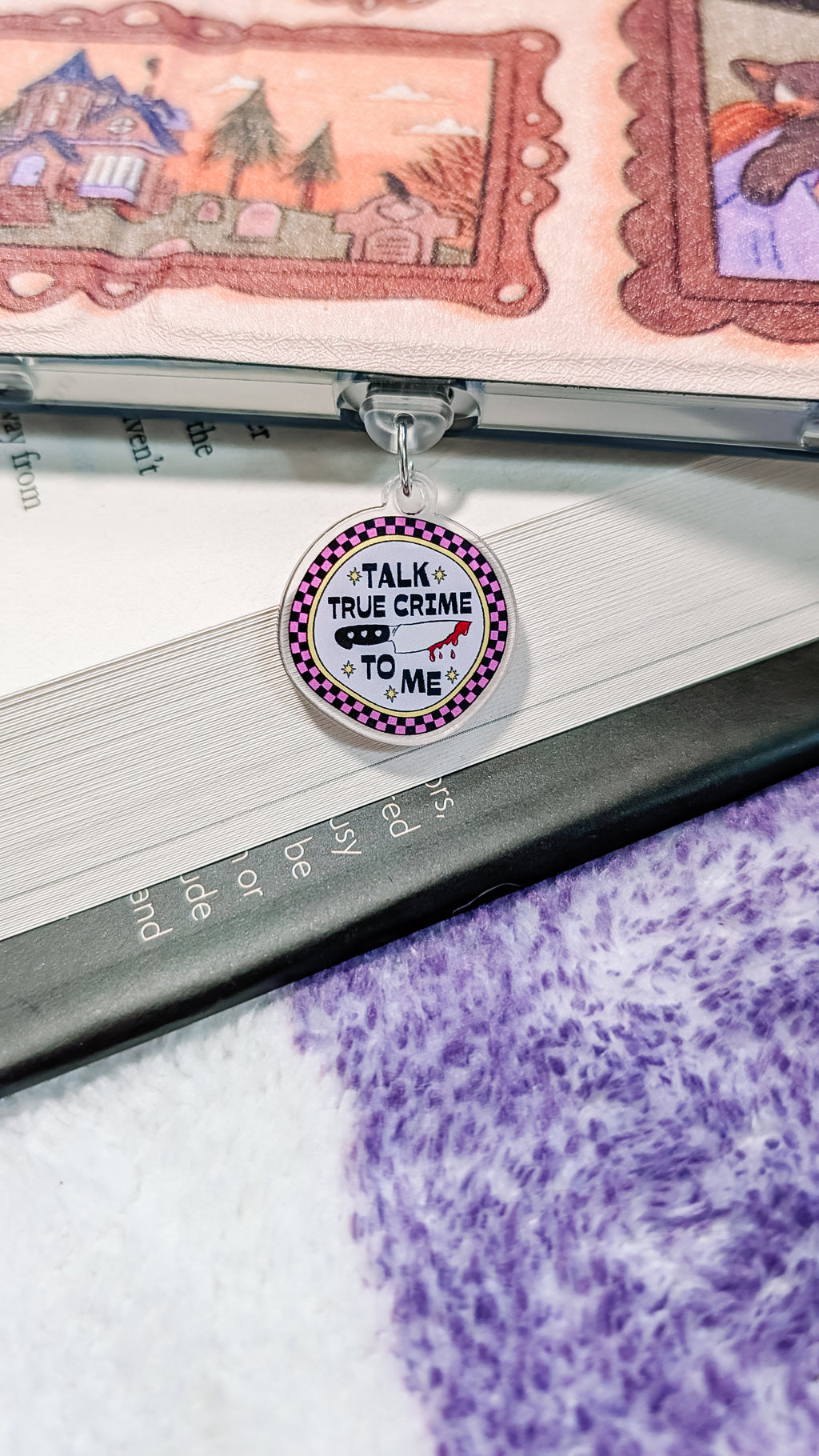 Kindle Charms - Talk True Crime to Me