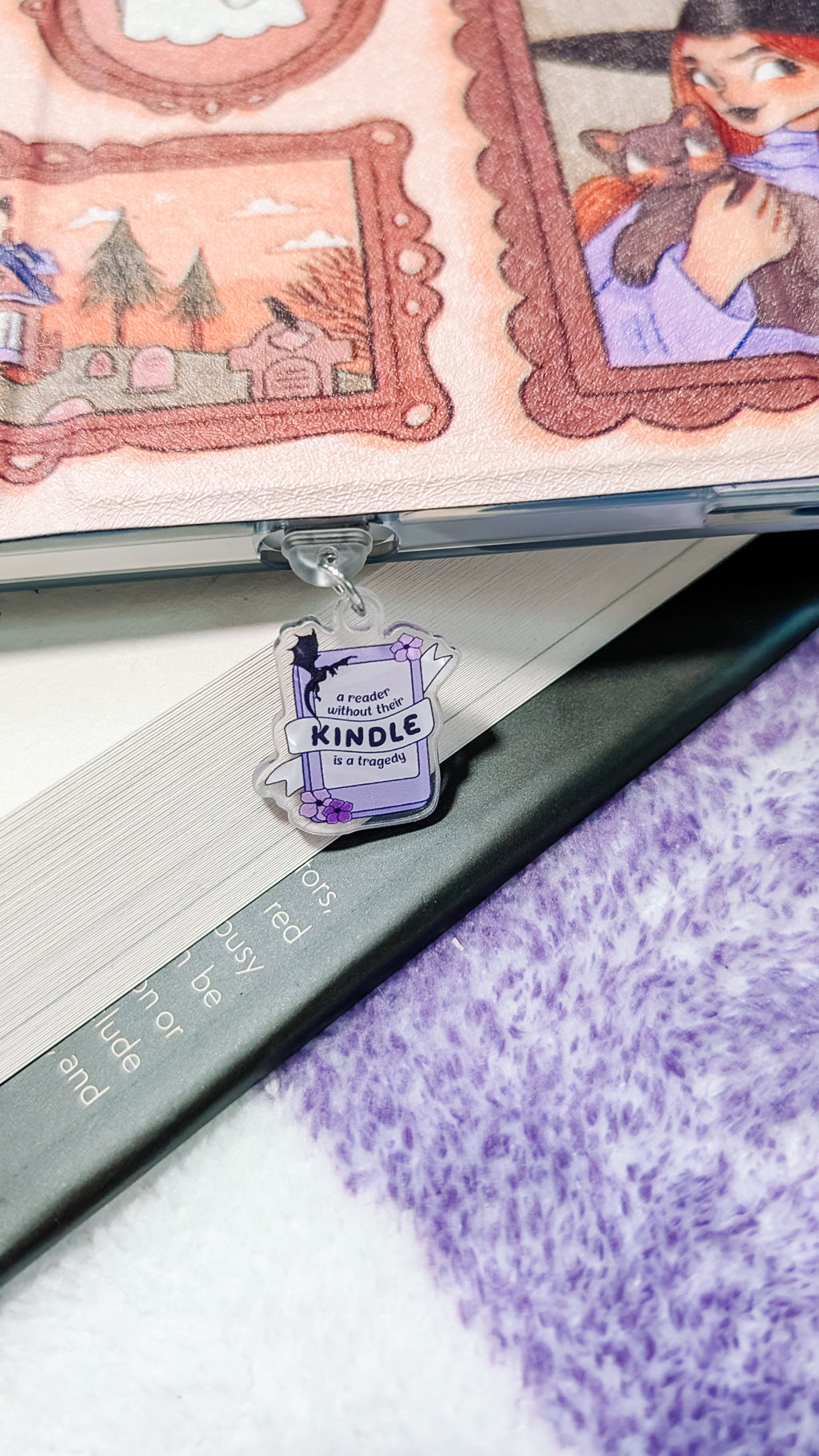 Kindle Charm - A Reader Without Their Kindle..