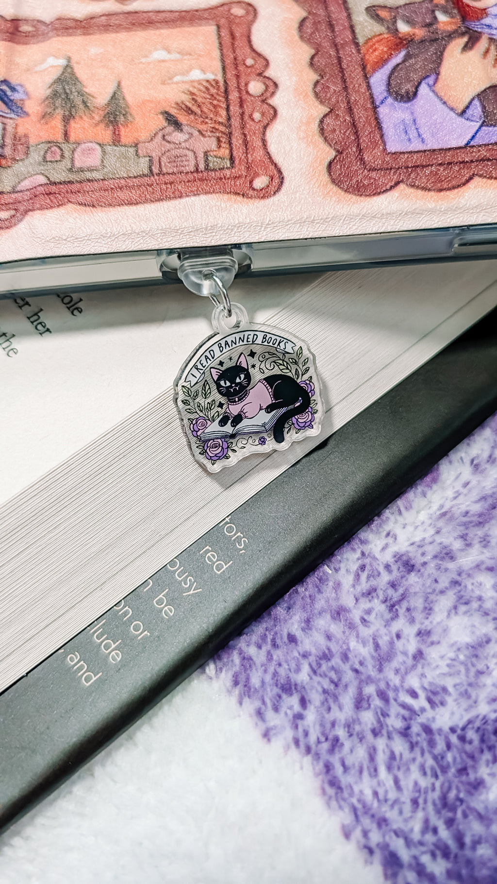 Kindle Charm - I Read Banned Books