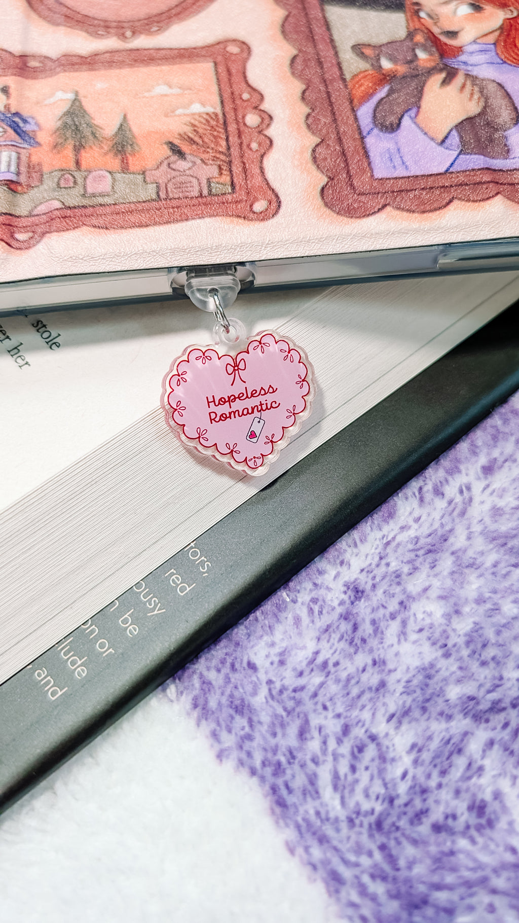 Kindle Charm - Hopeless Romantic