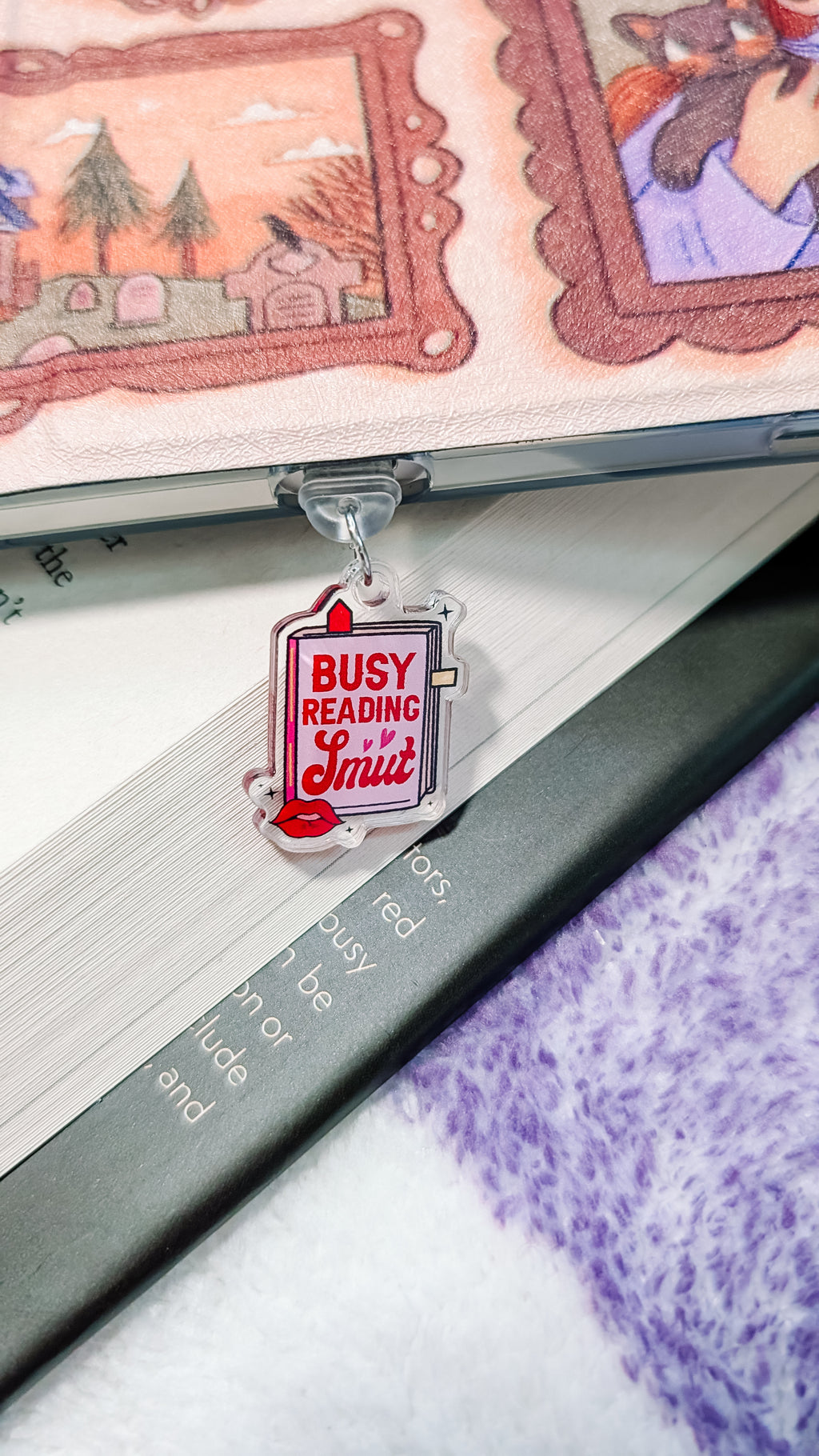 Kindle Charm - Busy Reading Smut