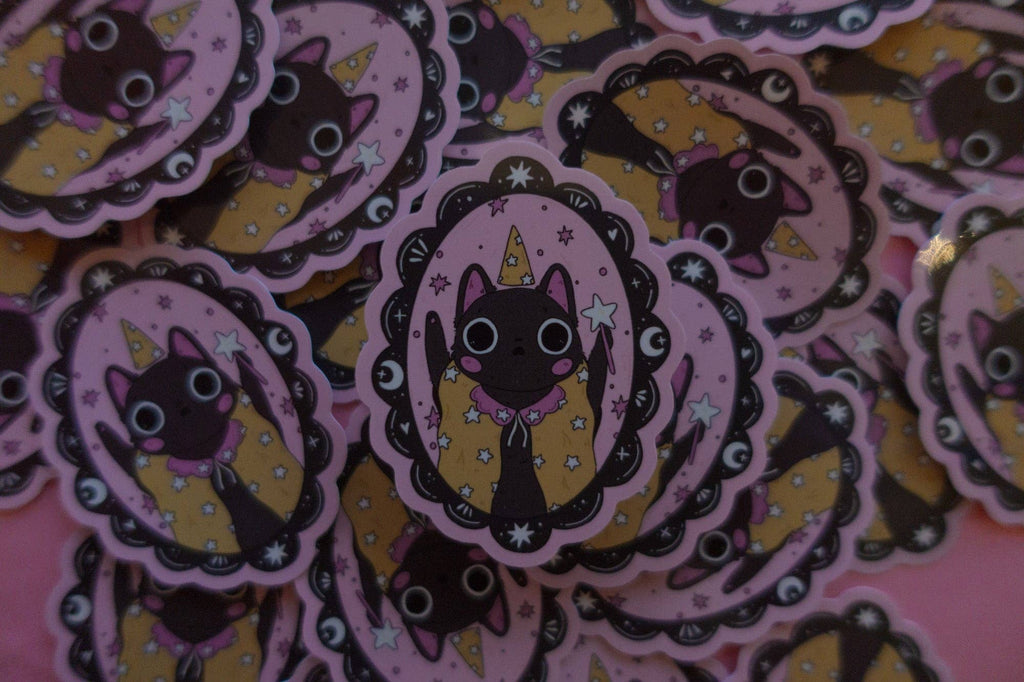 Wizard Cat Sticker