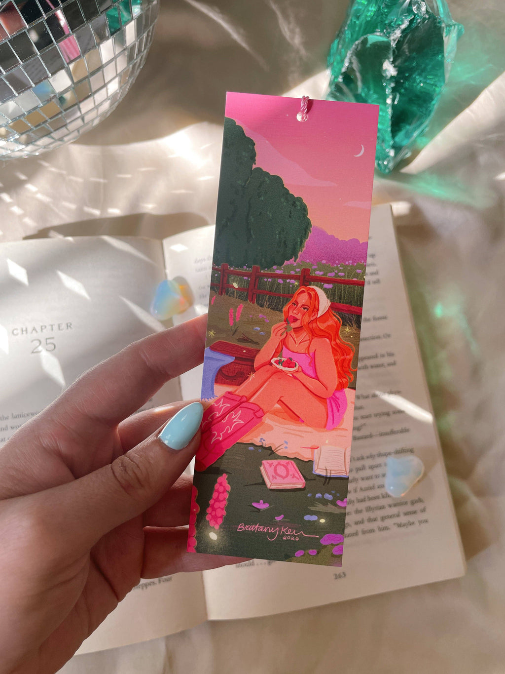 Strawberry Patch Bookmark