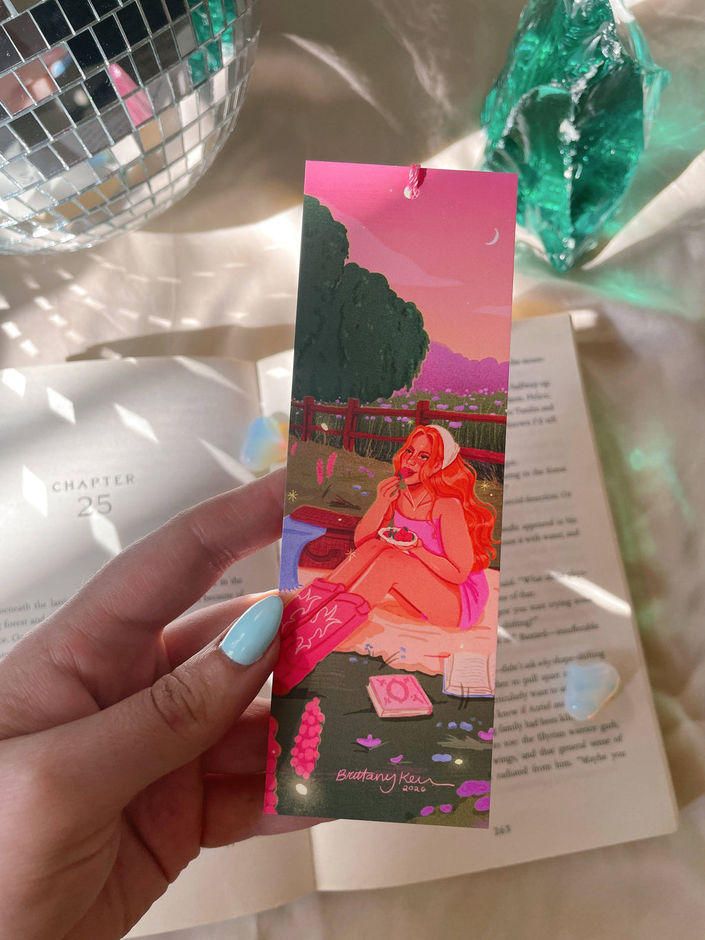 Strawberry Patch Bookmark