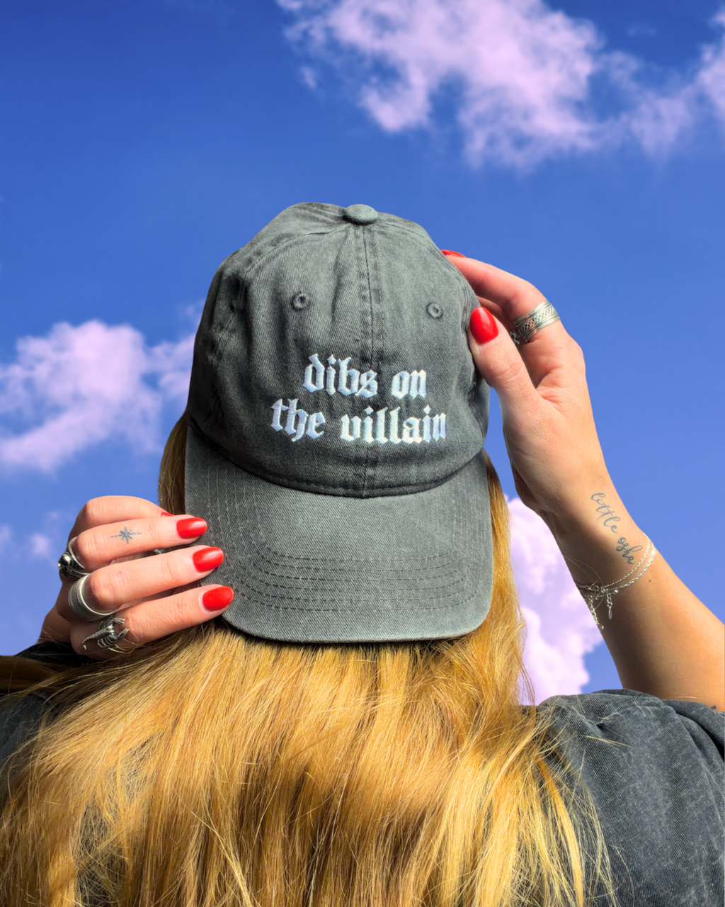 Dibs On The Villain Baseball Cap
