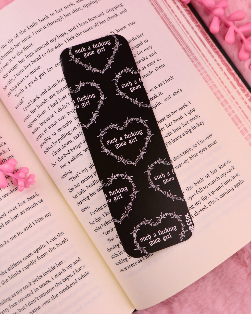 Such a Fucking Good Girl Bookmark for Spicy Romance Readers