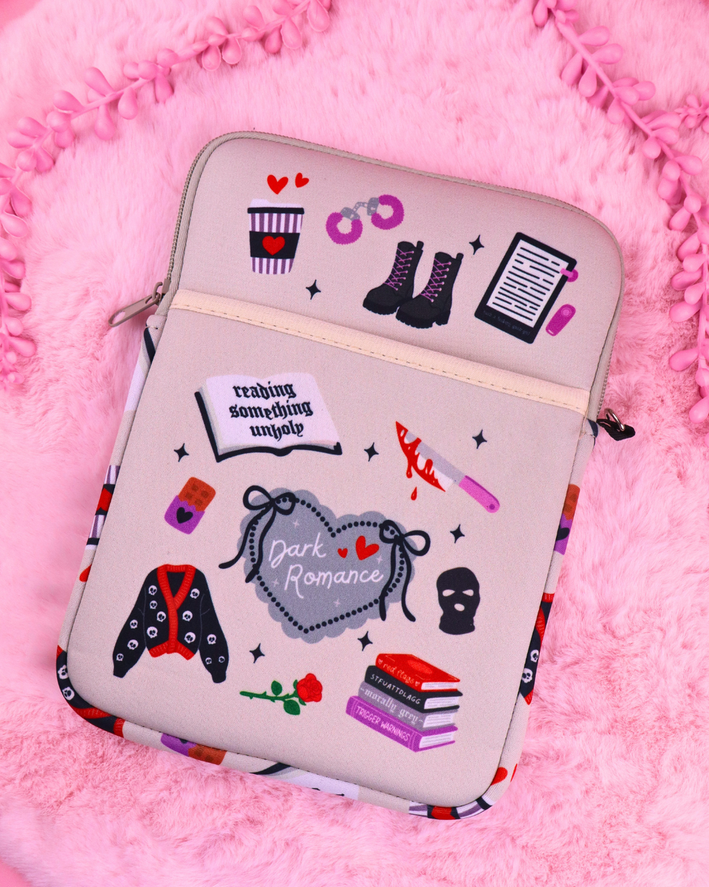 Dark Romance Booktok E-reader/Book/Kindle Sleeve