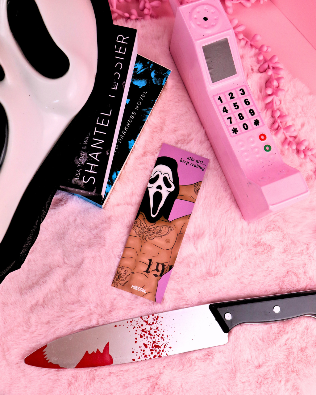Masked Man, Keep Reading Bookmark for Dark Romance Readers