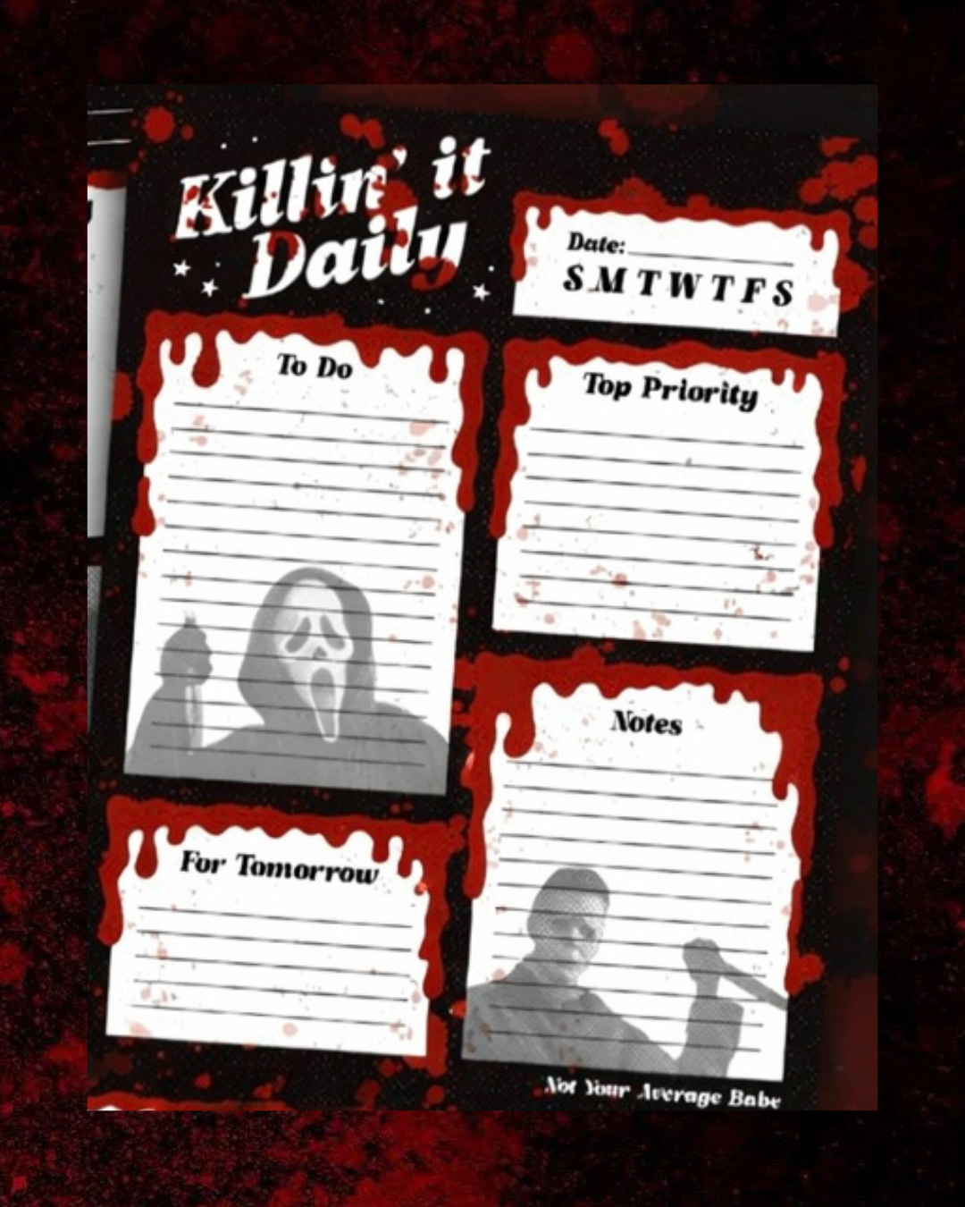 Killing It Daily Notepad